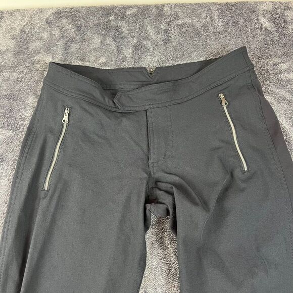 Lululemon Better Together Pant Women's 8/10 Black Zipper Pocket Stretch Nylon - Picture 2 of 8